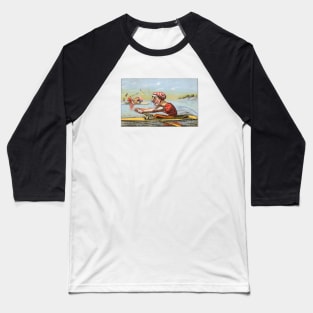 1885 Sculling Race Baseball T-Shirt